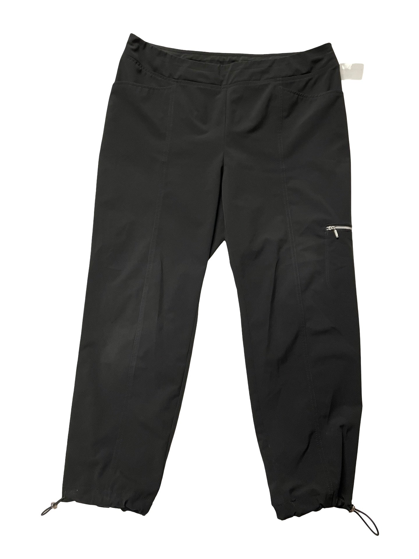 Athletic Pants By Zenergy By Chicos In Black, Size:Lp