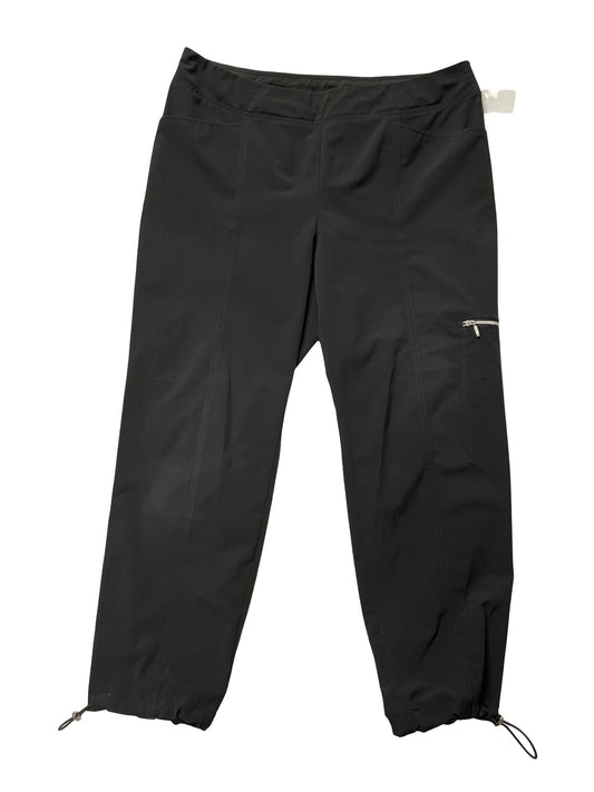 Athletic Pants By Zenergy By Chicos In Black, Size:Lp