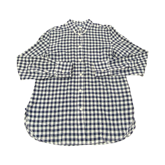 Top Ls By J. Crew In Checkered Pattern, Size:Xs