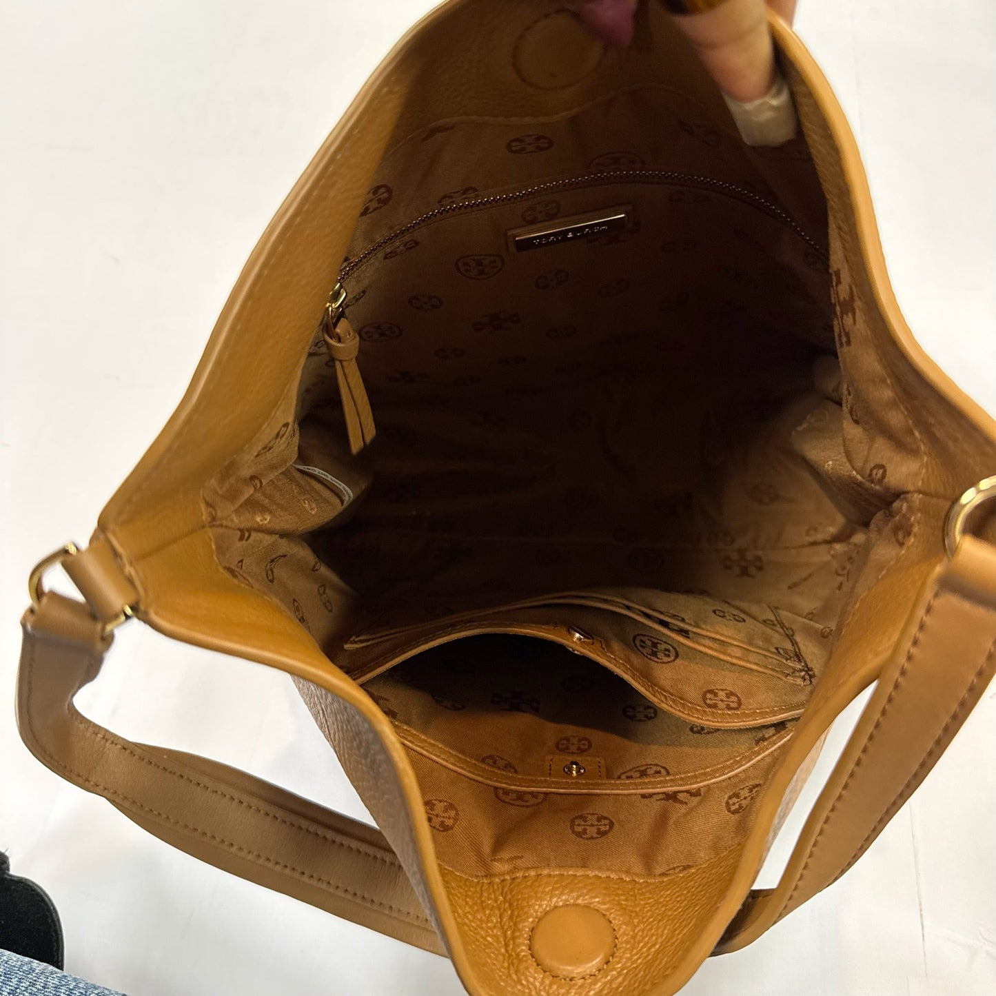 Handbag Designer By Tory Burch, Size: Medium