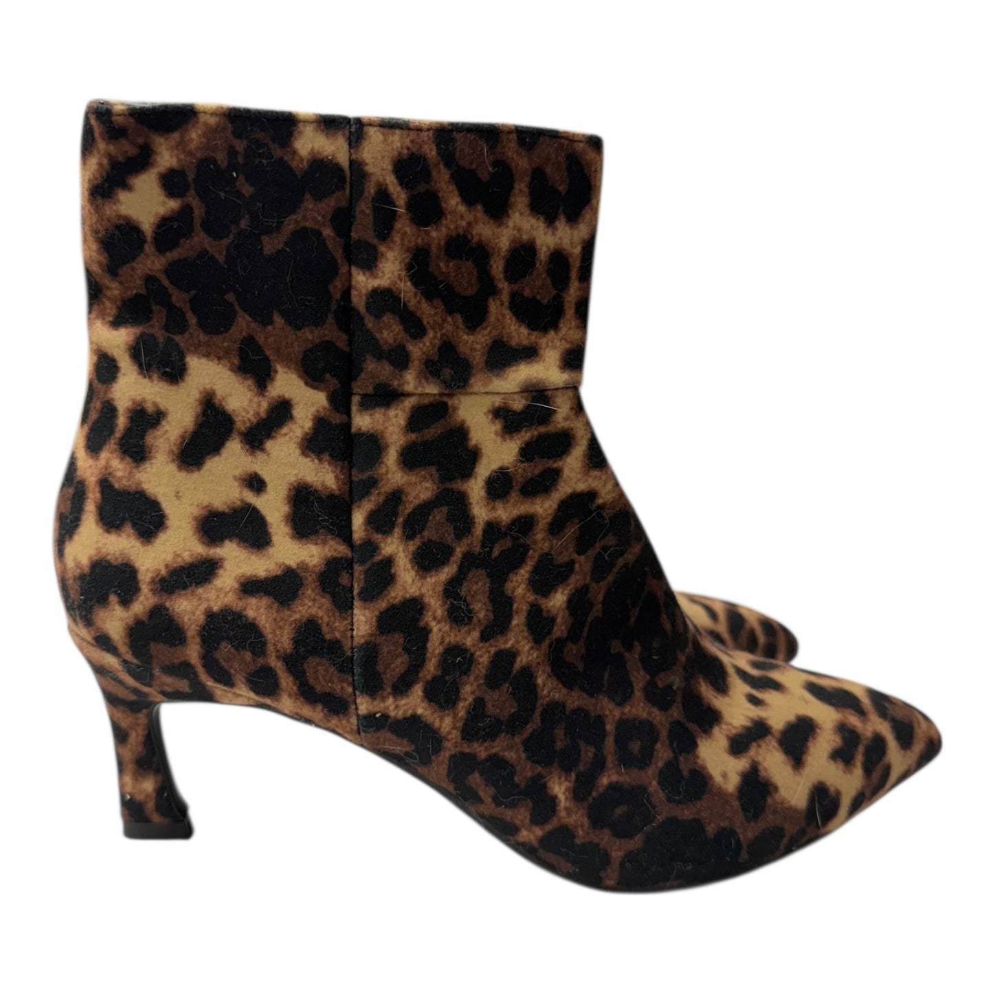 Boots Ankle Heels By Madden Girl In Animal Print, Size:8