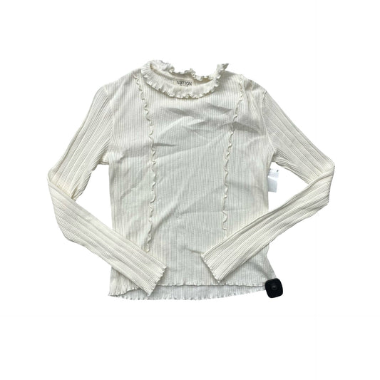 Top Ls By Nation In Cream, Size:S