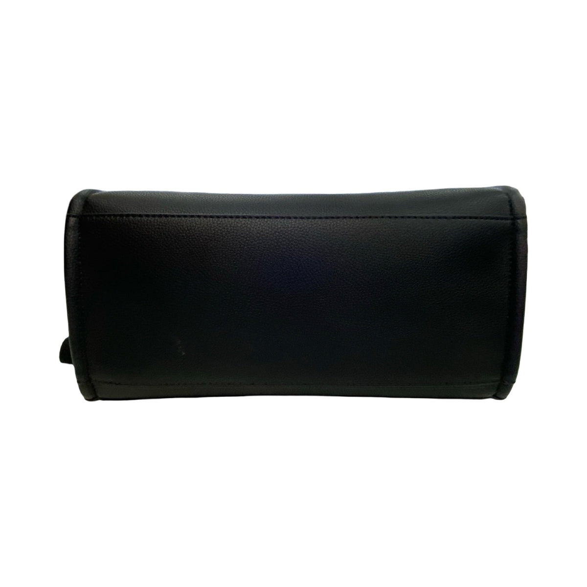 Handbag Leather By Dkny In Black, Size:Medium