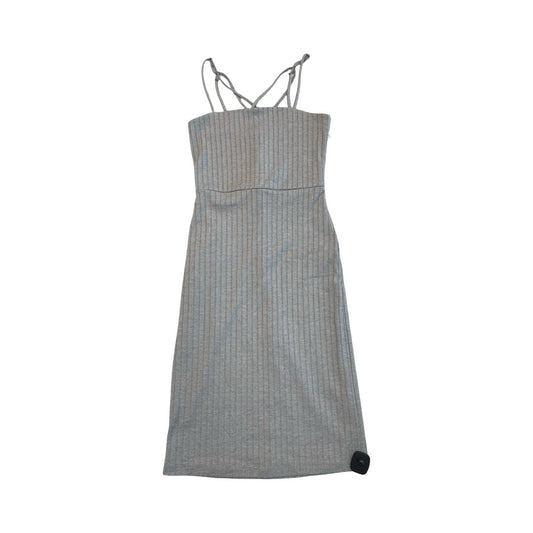 Dress Casual Midi By Socialite In Grey, Size:Mp