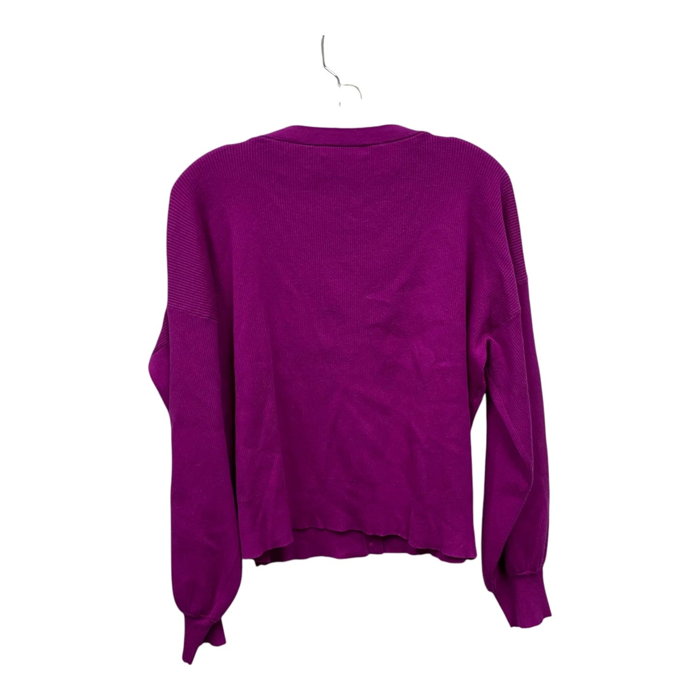 Sweater Cardigan By Ralph Lauren Black Label In Purple, Size:Xl