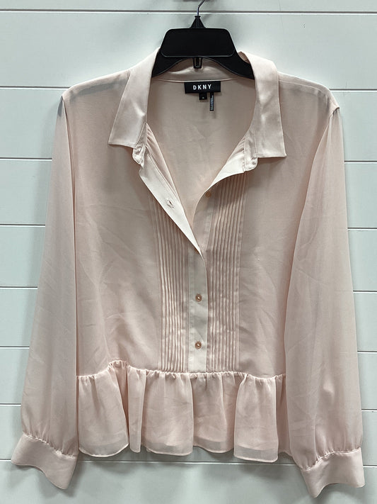 Top Ls By Dkny In Pink, Size:Xl