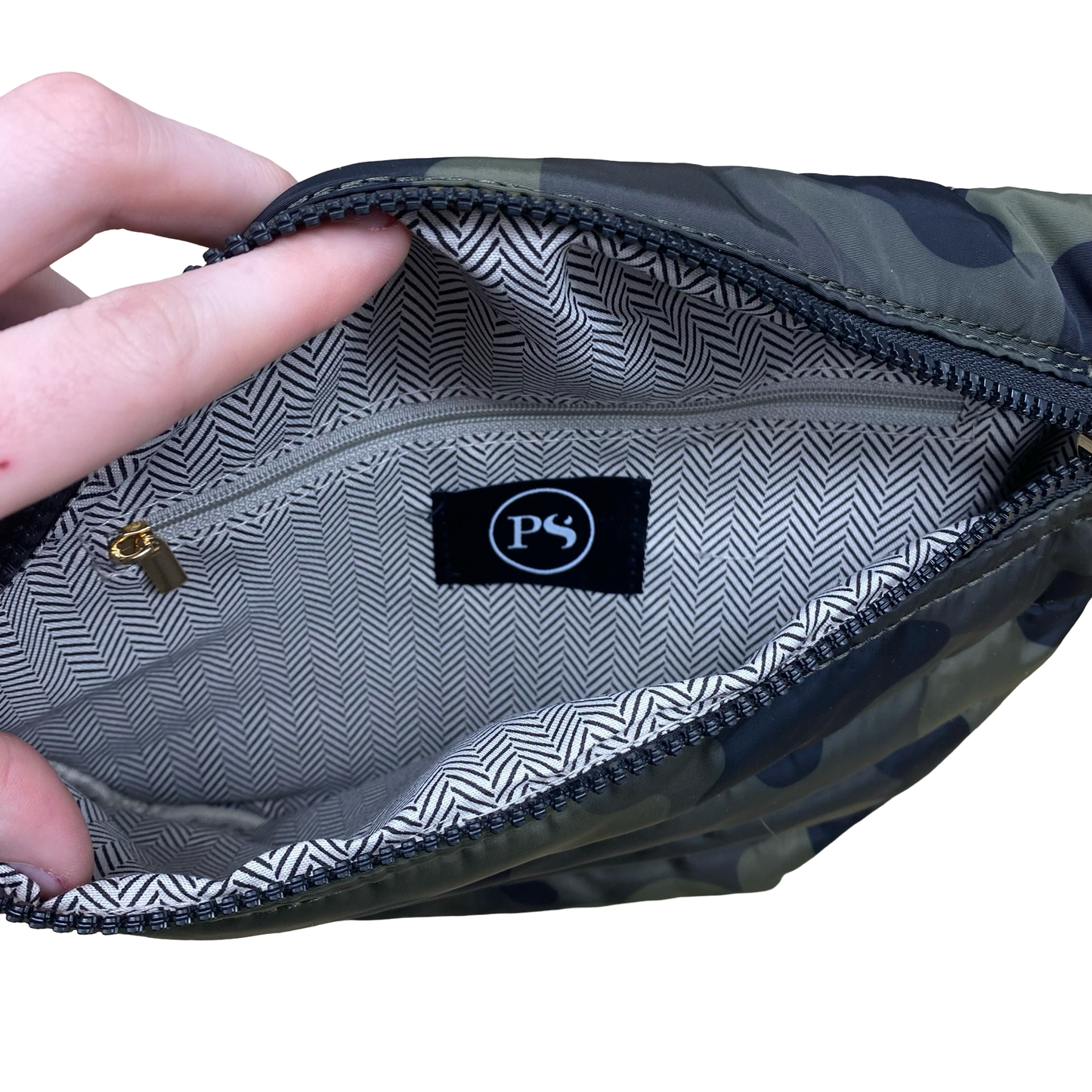 Belt Bag By Bluff Creek In Camouflage Print, Size:Medium