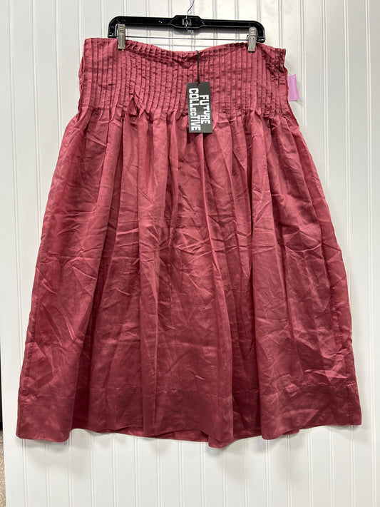 Skirt Maxi By Future Collective In Pink, Size:14