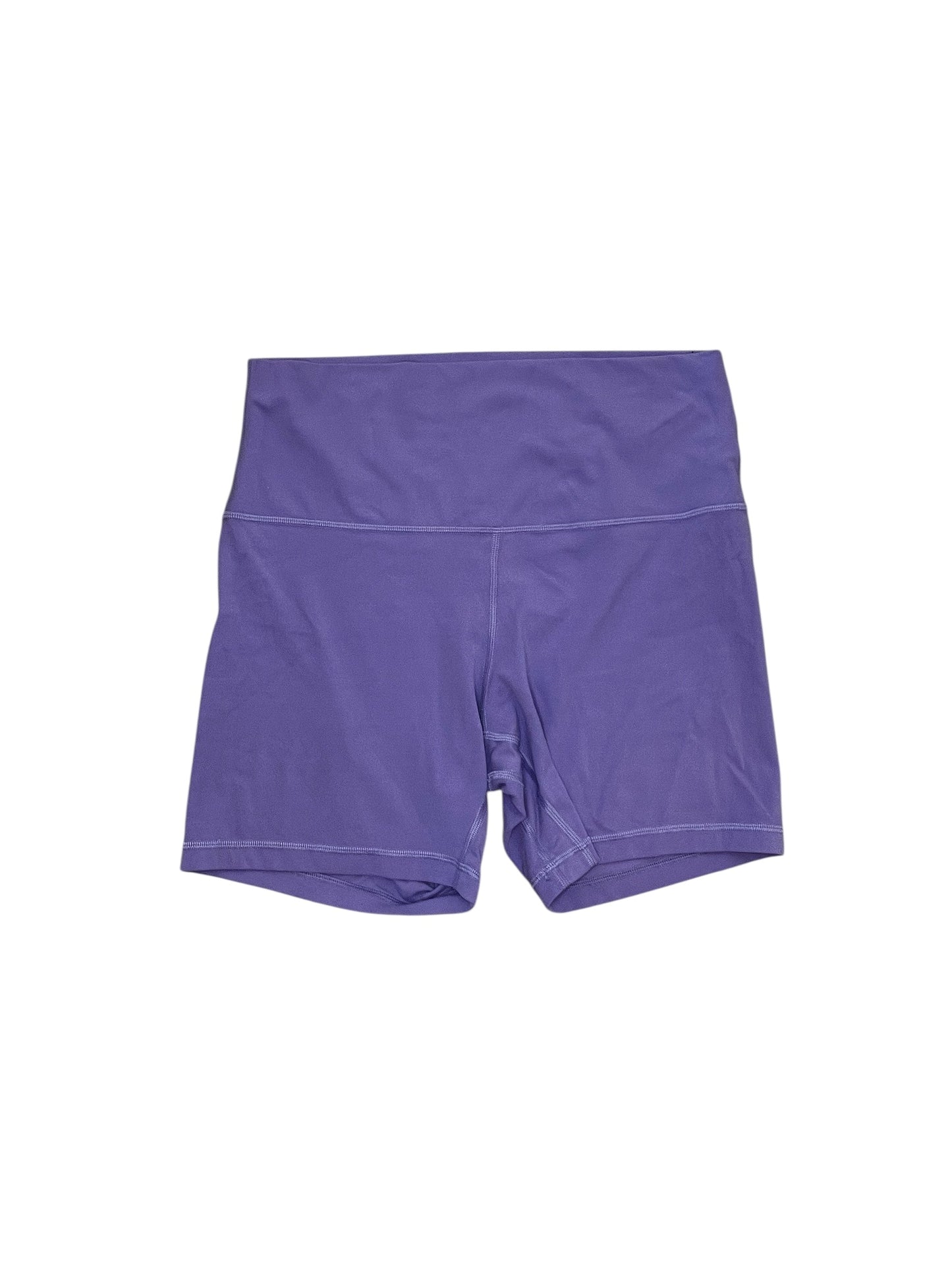 Athletic Shorts By Lululemon In Purple, Size:M