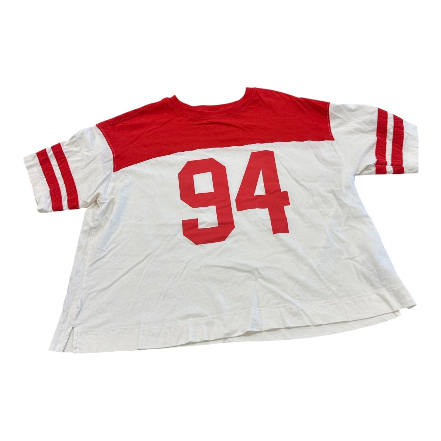 Top Ss By Old Navy In Red & White, Size:L