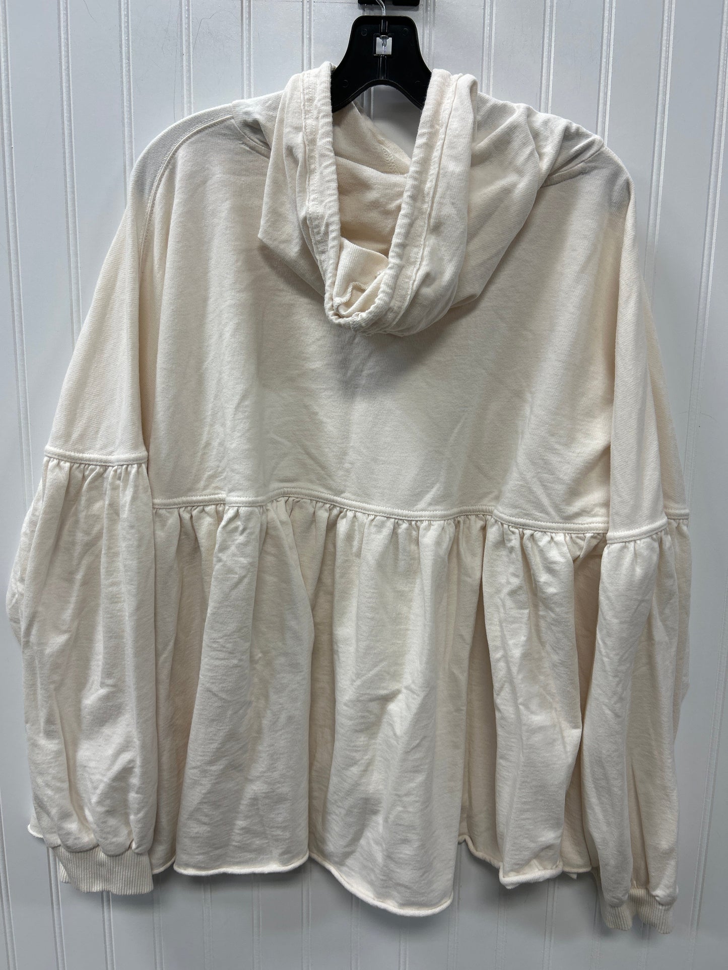 Sweatshirt Hoodie By Aerie In Cream, Size:Xl
