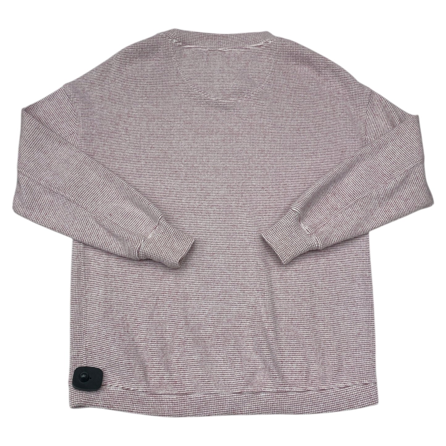 Sweatshirt Crewneck By Aerie In Pink & White, Size:Xs