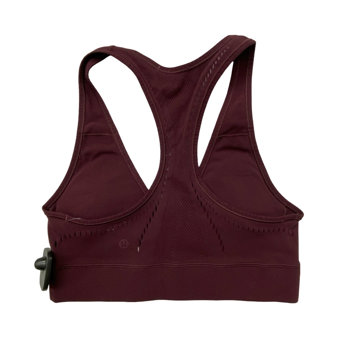 Athletic Bra By Lululemon In Purple, Size:S