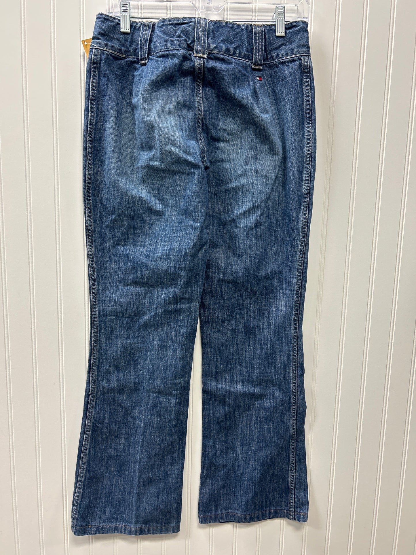 Jeans Wide Leg By Tommy Hilfiger In Blue Denim, Size:6