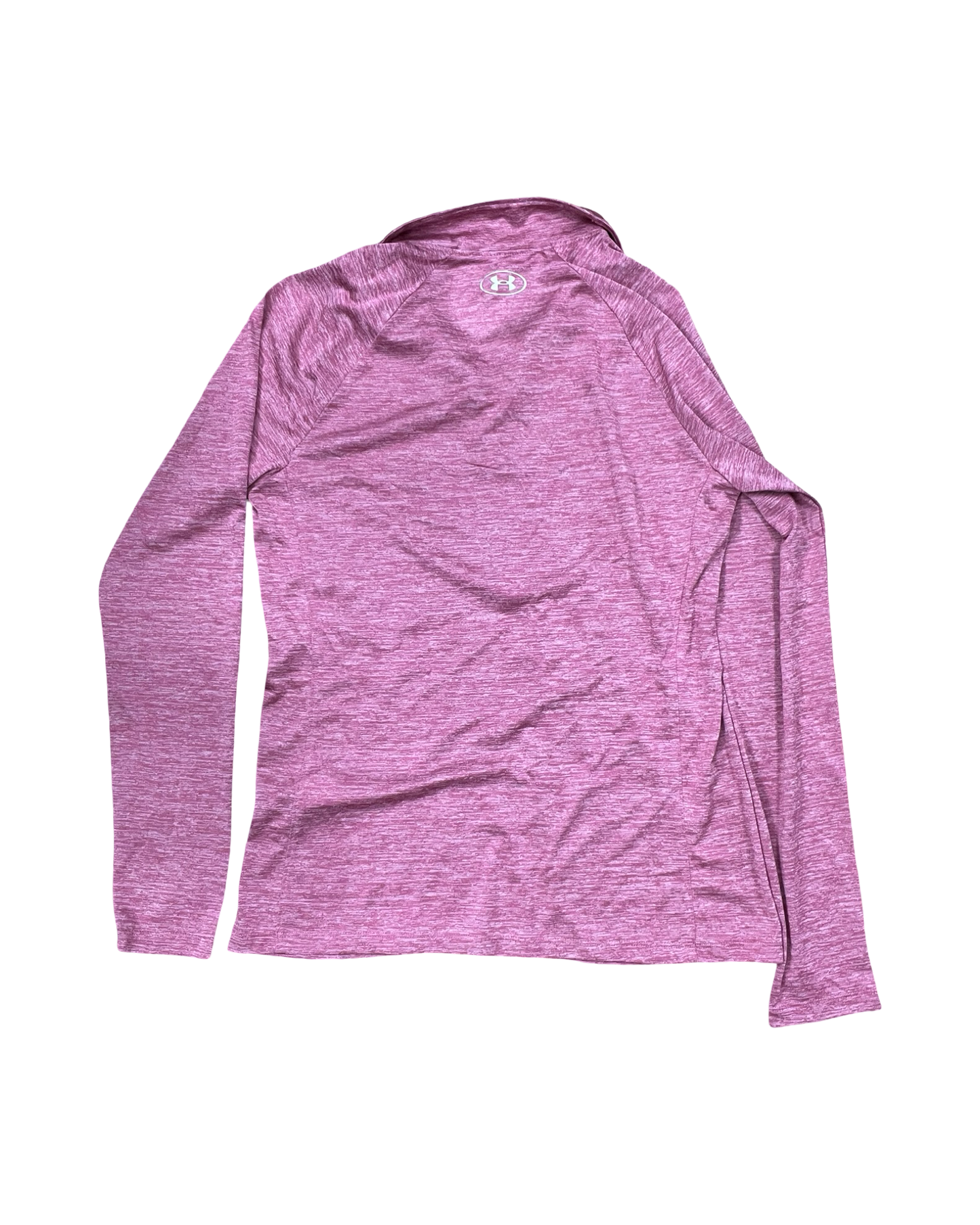 Athletic Sweatshirt Collar By Under Armour In Pink, Size:L