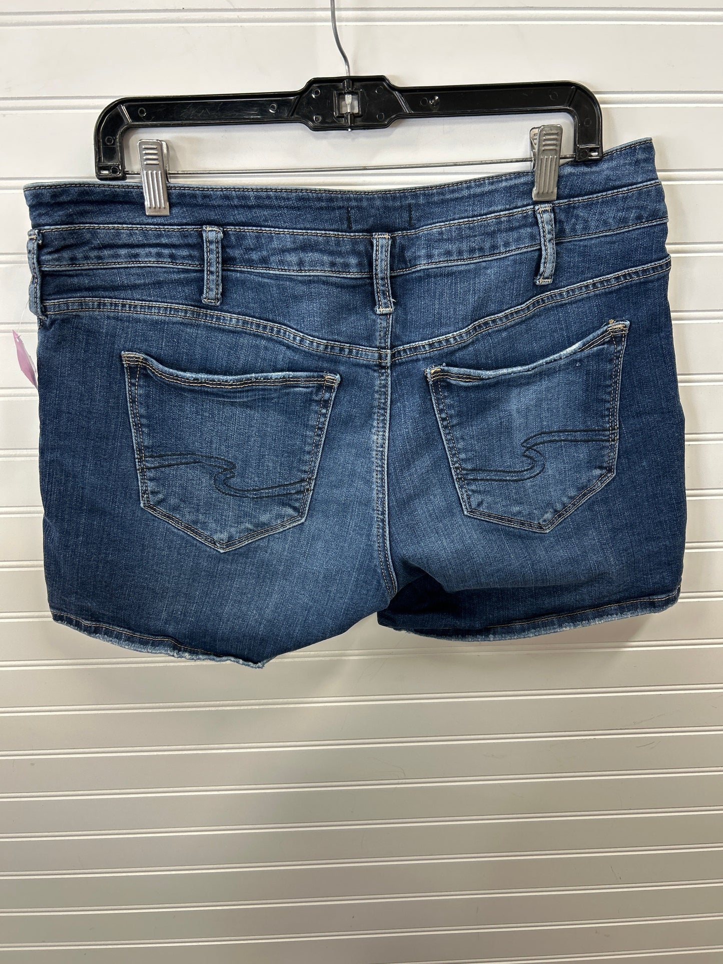 Shorts By Silver In Blue Denim, Size:14