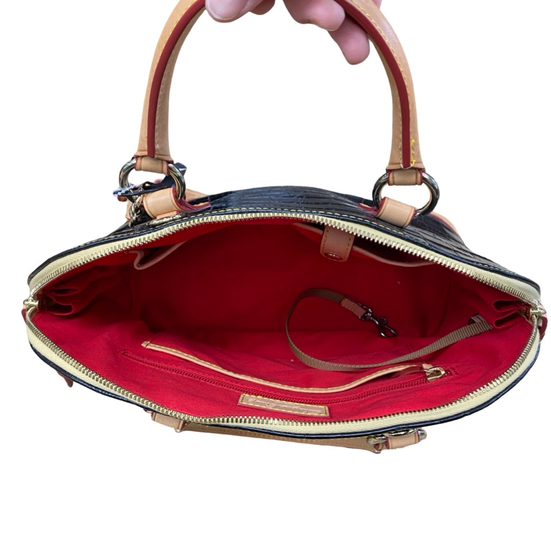 Handbag Designer By Dooney And Bourke In Black, Size:Medium