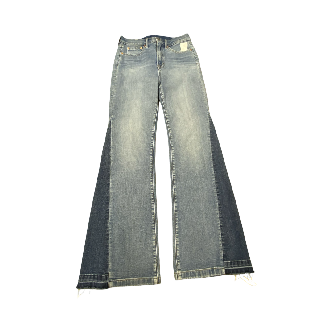 Jeans Flared By Frame In Blue Denim, Size:2