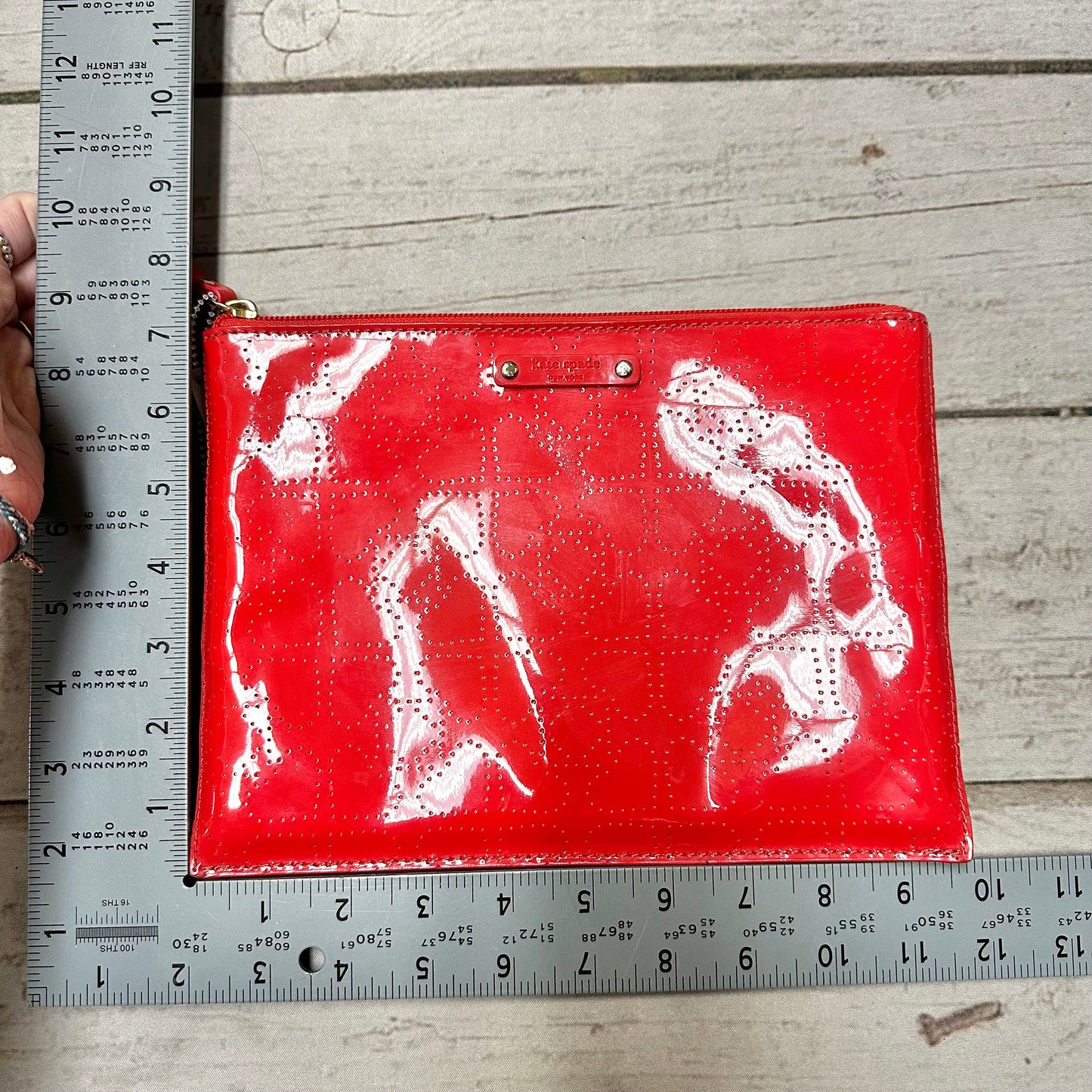 Makeup Bag Designer By Kate Spade, Size: Large