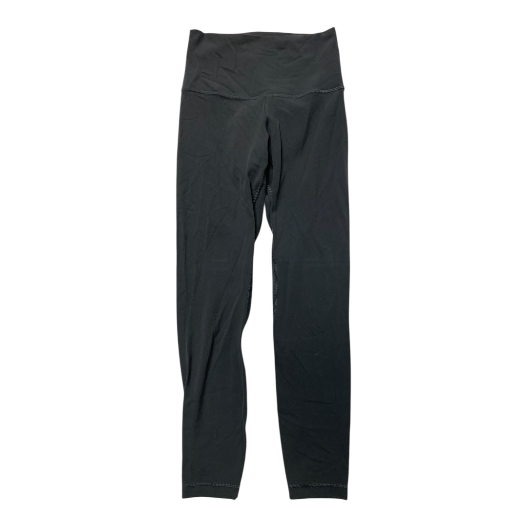 Athletic Leggings By Lululemon In Grey, Size:4