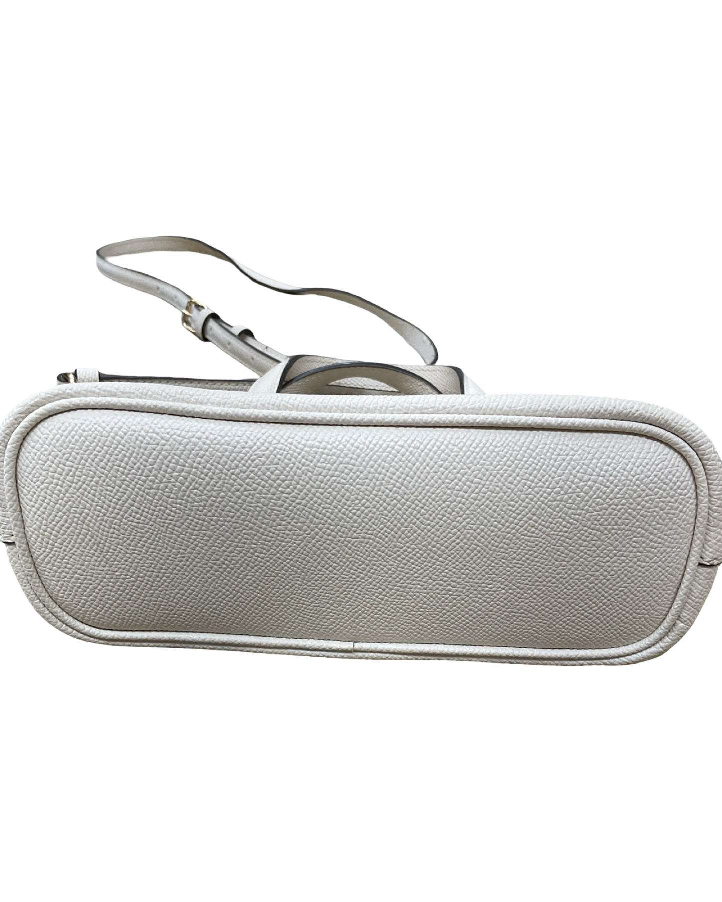 Crossbody Designer By Coach In Cream, Size:Small