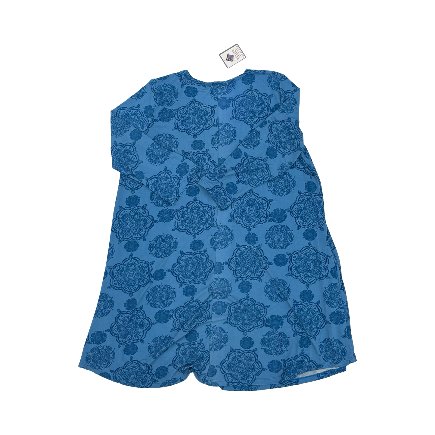 Dress Casual Short By Cmf In Blue, Size:Xxl