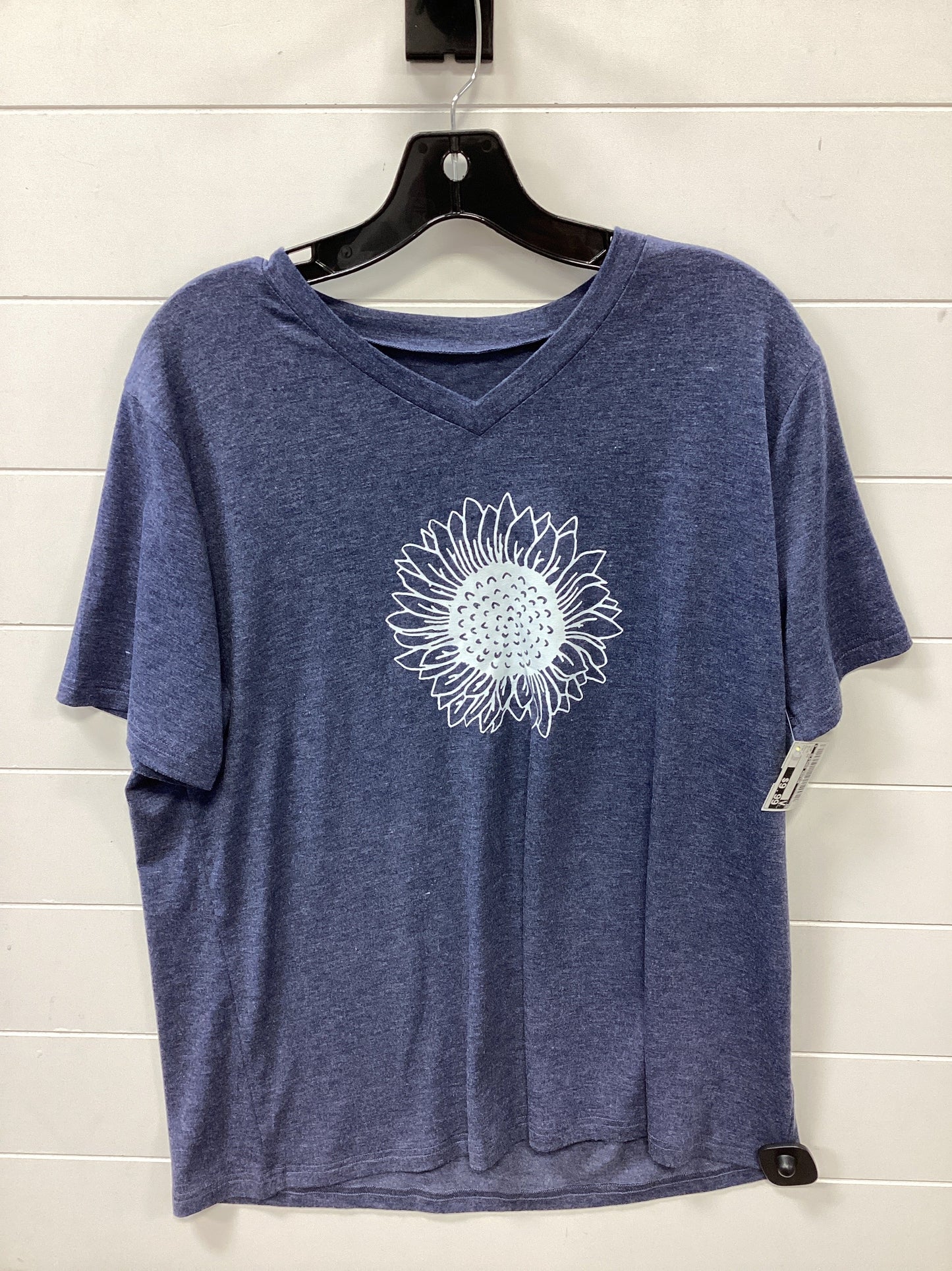 Top Ss By Clothes Mentor In Blue, Size:Xl