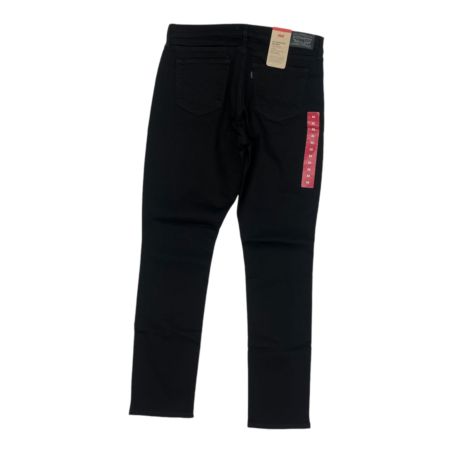 Jeans Skinny By Levis In Black, Size:14