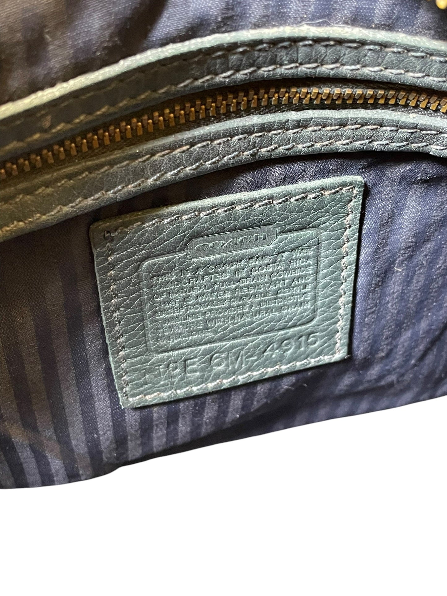 Handbag Designer By Coach, Size: Large