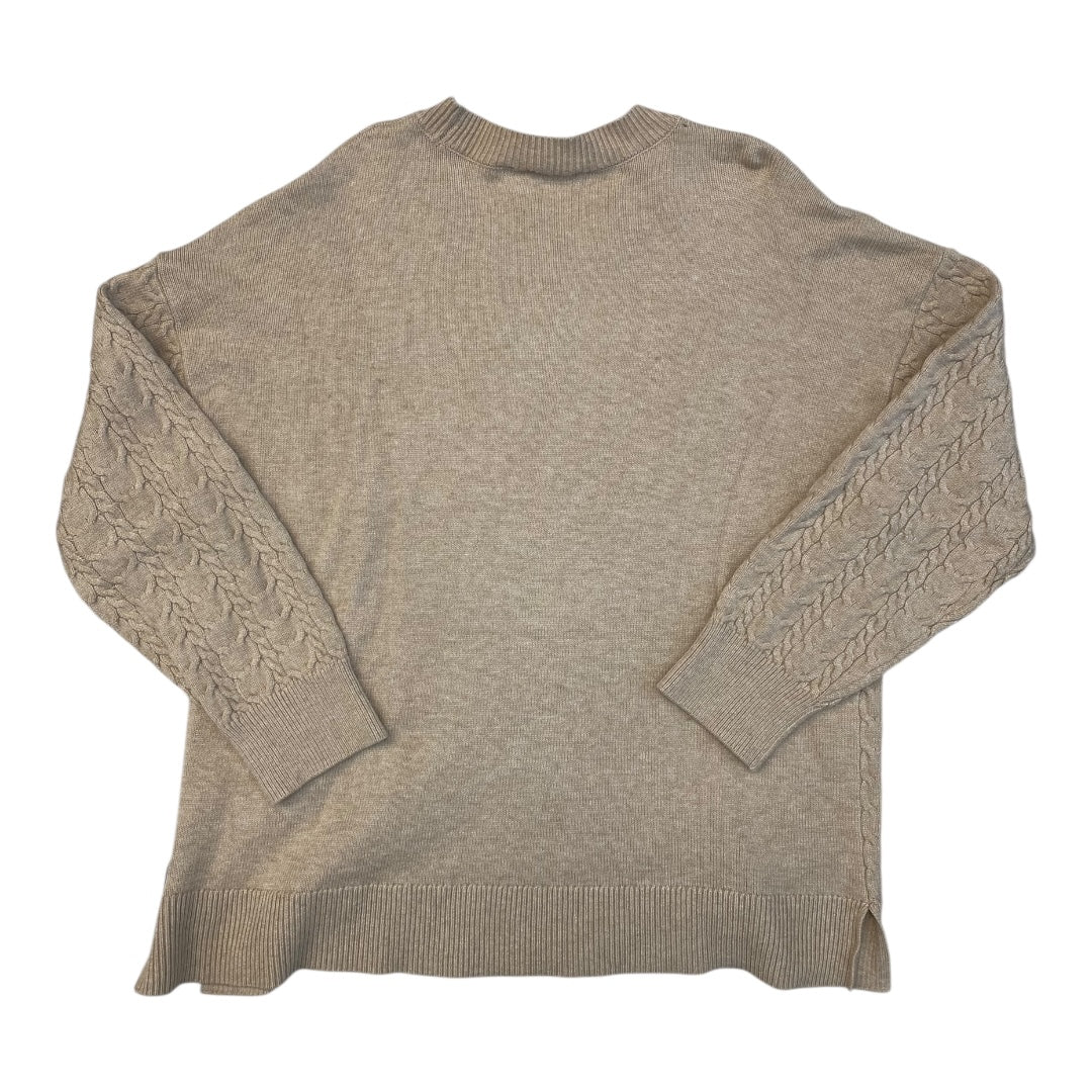 Sweater By Cyrus In Cream, Size:1X