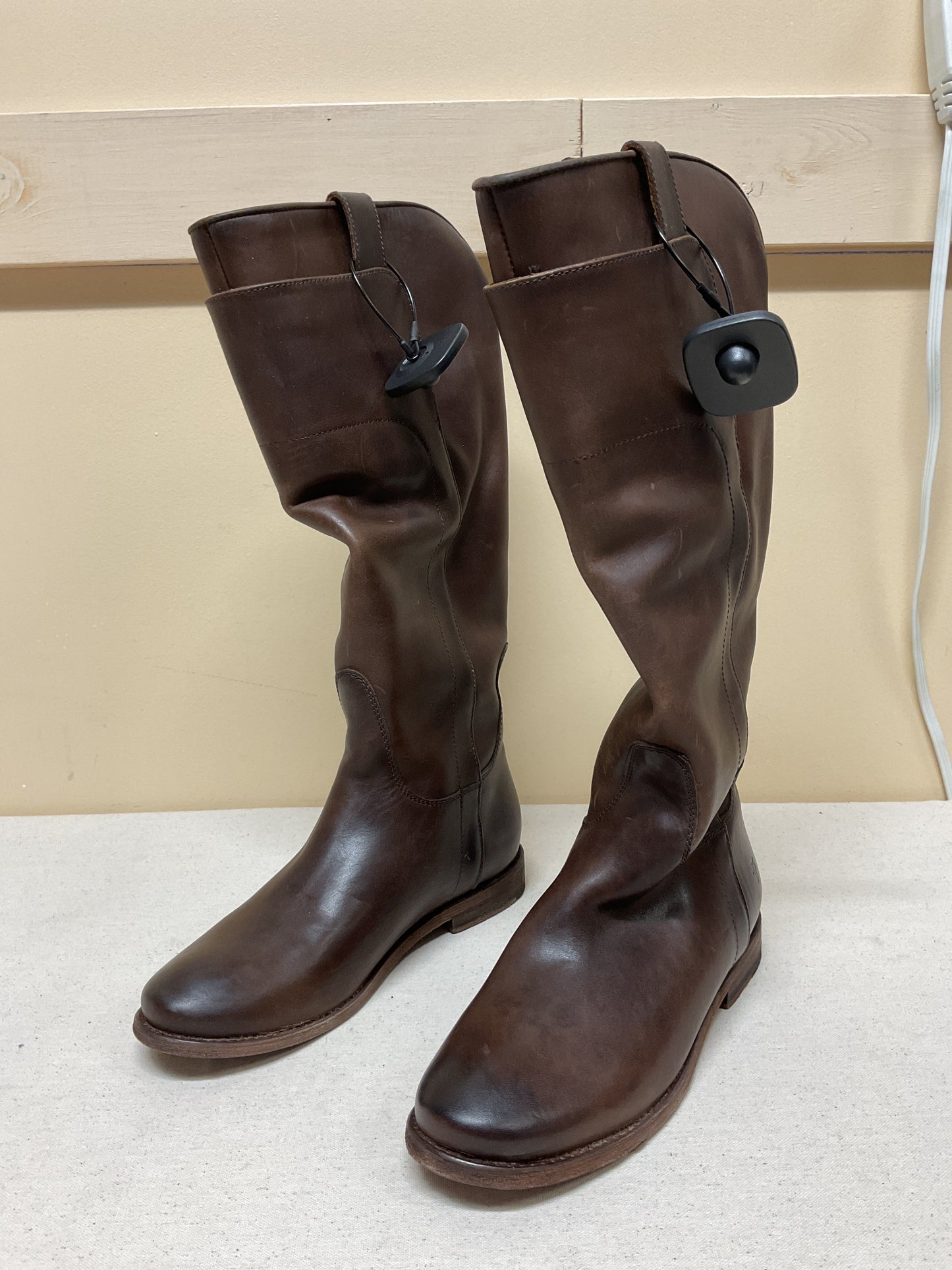 Boots Designer By Frye In Brown, Size:6