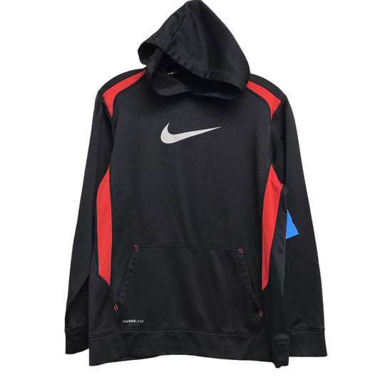 Athletic Sweatshirt Hoodie By Nike Apparel In Black, Size:Xl