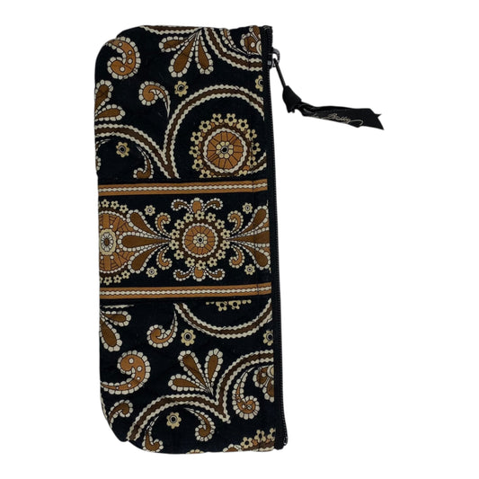 Makeup Bag By Vera Bradley In Black, Size:Medium