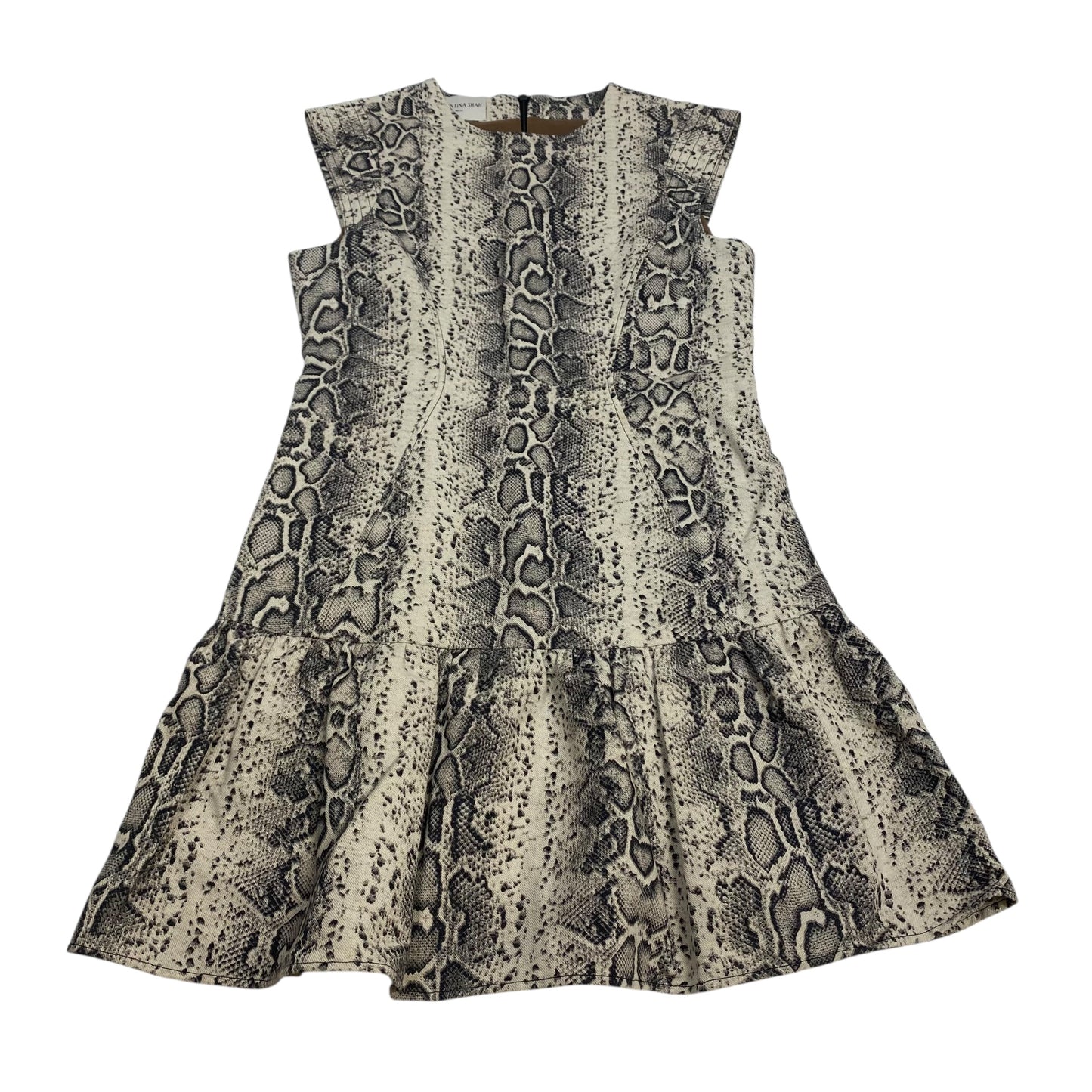 Dress Casual Short By Valentina Shah In Snakeskin Print, Size:Xs