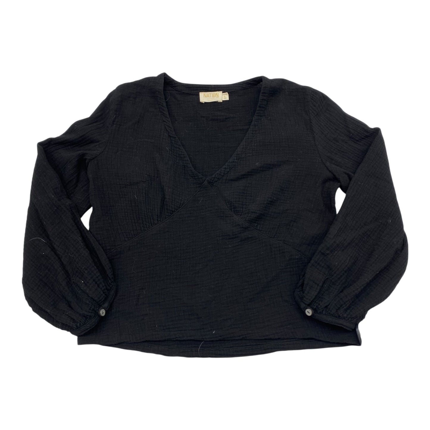 Top Ls By Nation In Black, Size:S