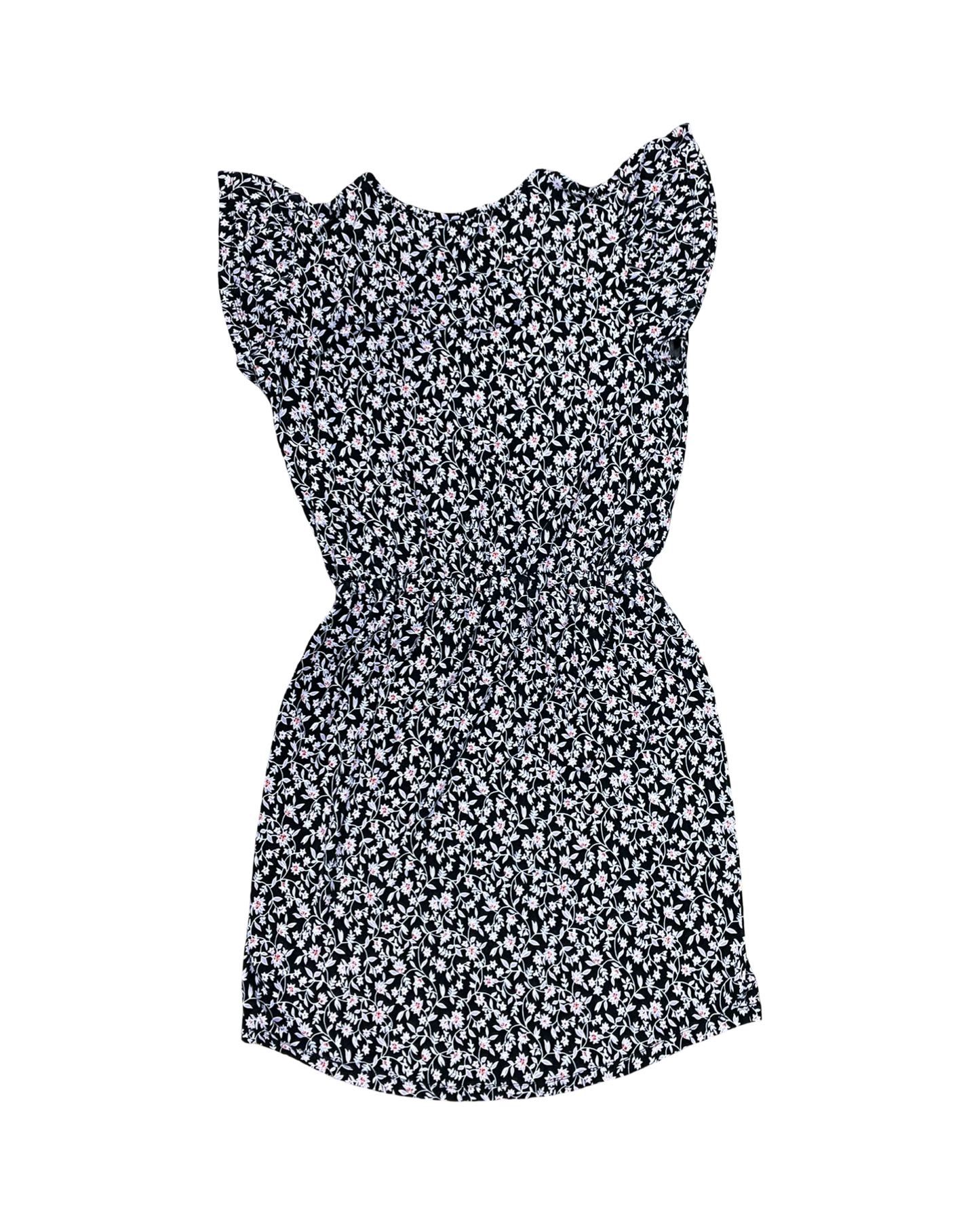 Dress Casual Midi By Ana In Black & Purple, Size:M