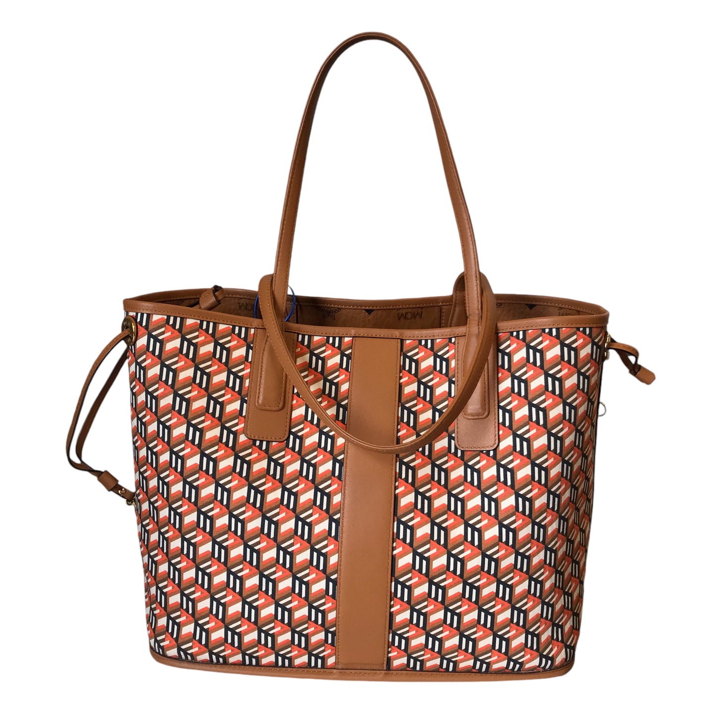 TOTE LUXURY DESIGNER by MCM In BROWN, Size: MEDIUM