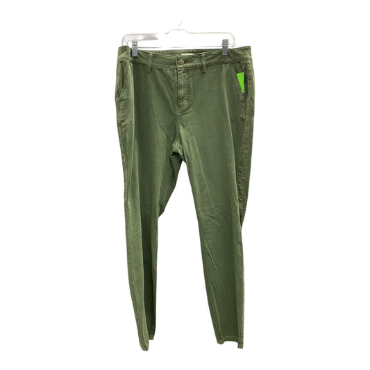 Jeans Straight By Vineyard Vines In Green, Size:12