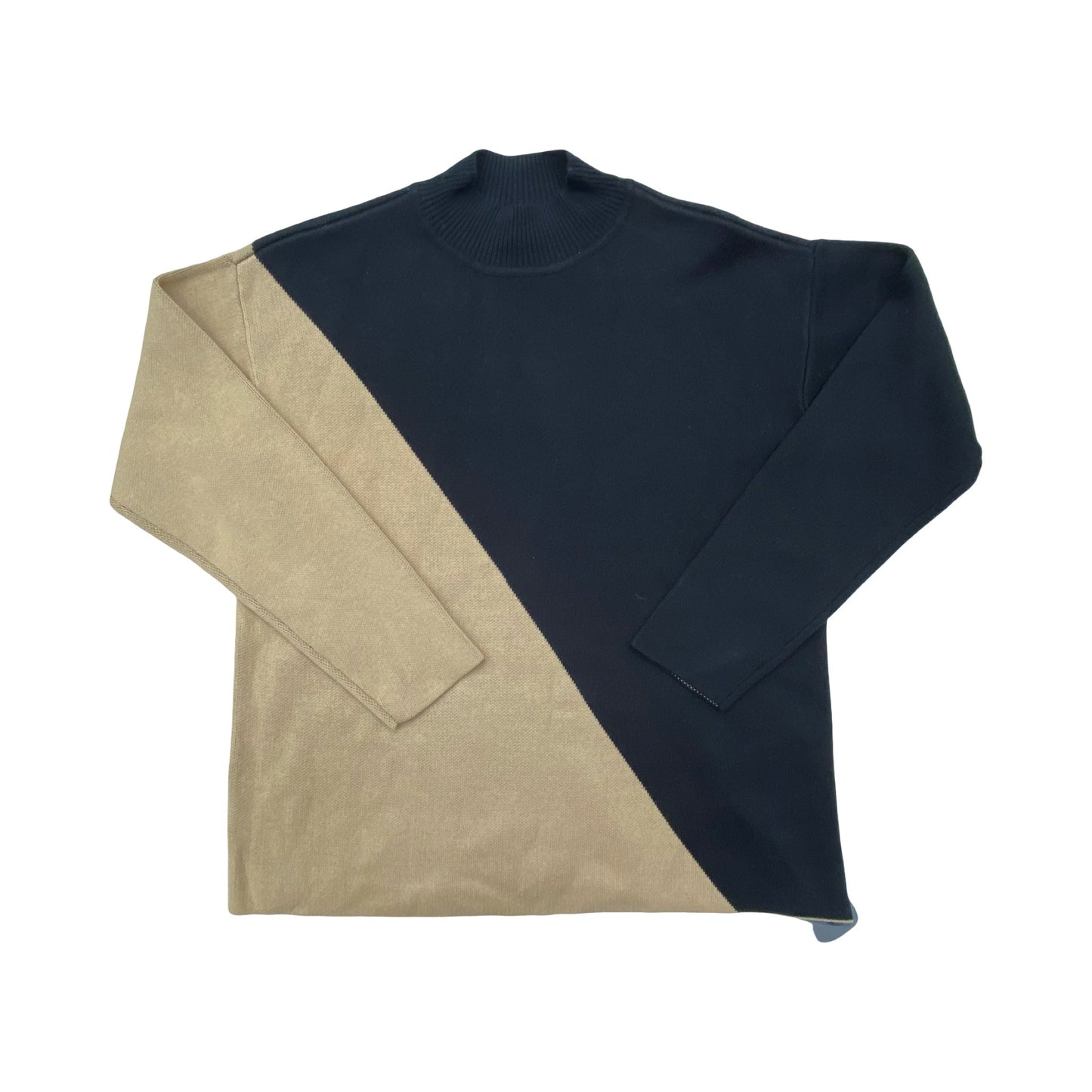 Sweater By Jones And Co In Black & Brown, Size:M