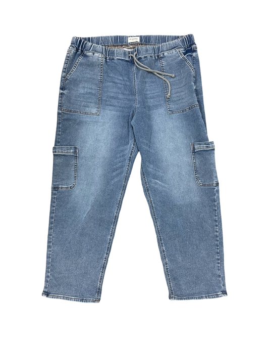 Jeans Jeggings By Maurices In Blue Denim, Size:20