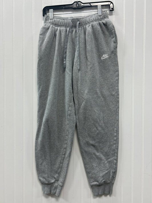 Athletic Pants By Nike Apparel In Grey, Size:S