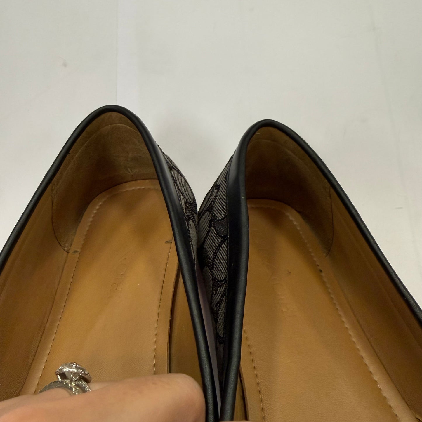 Shoes Designer By Coach In Grey, Size: 9