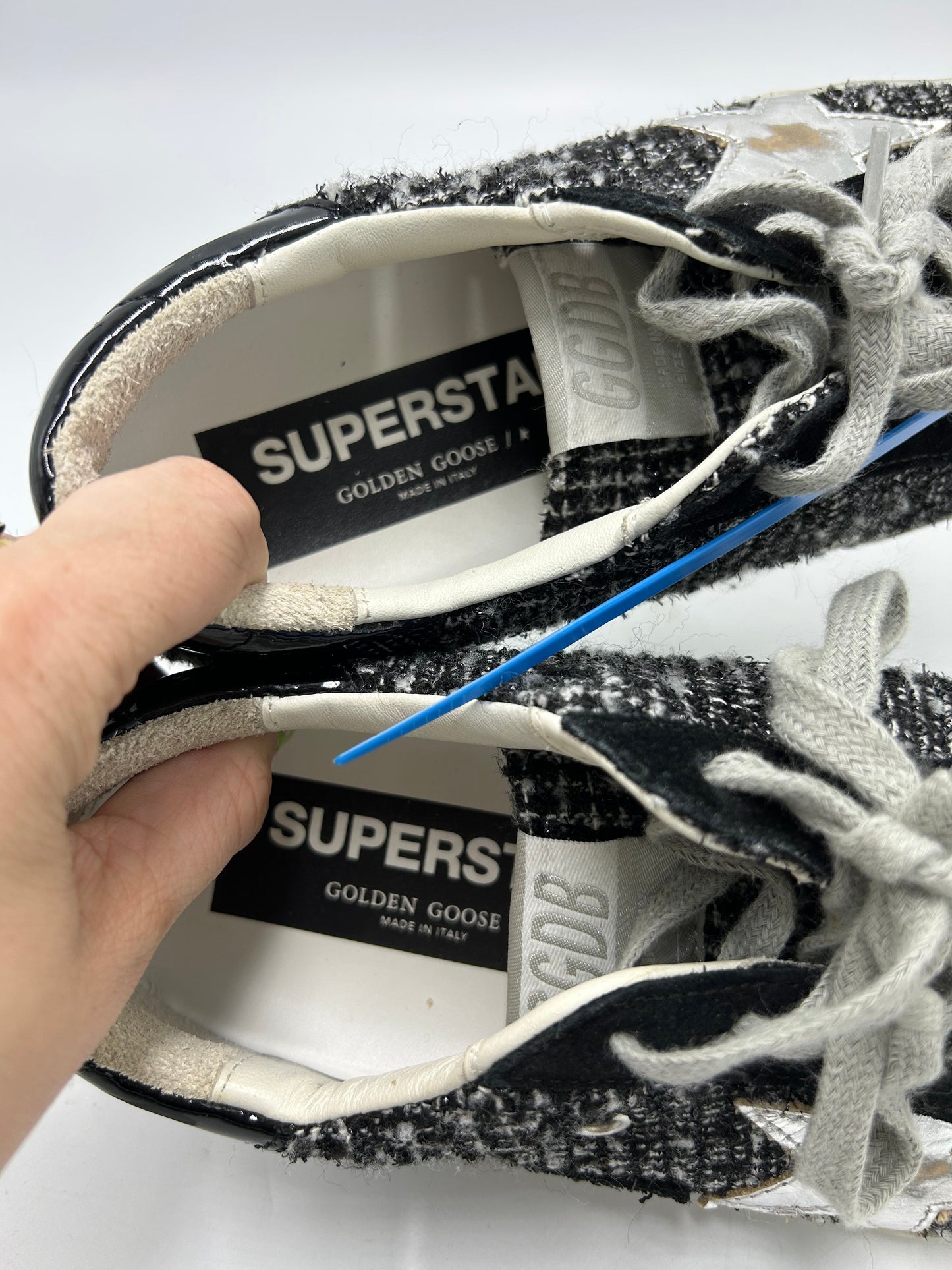 Superstar Sneakers Luxury By Golden Goose, Size: 6