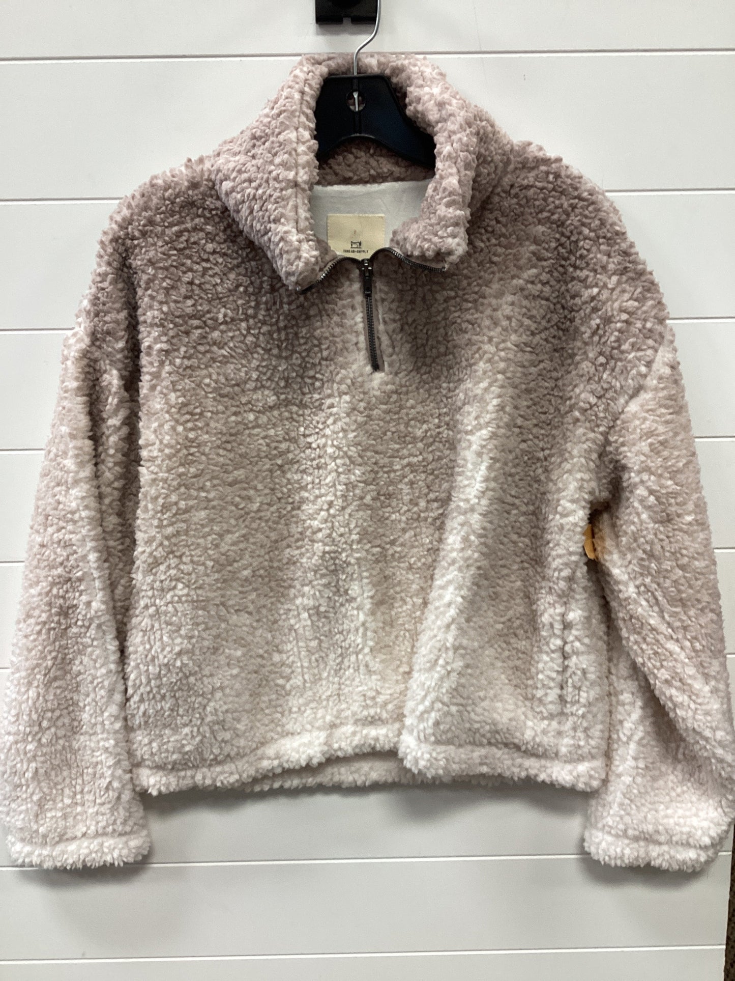 Jacket Fleece By Thread And Supply In Purple, Size:S