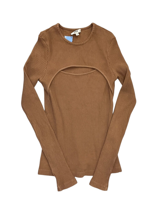 Top Ls By Agolde In Brown, Size:M