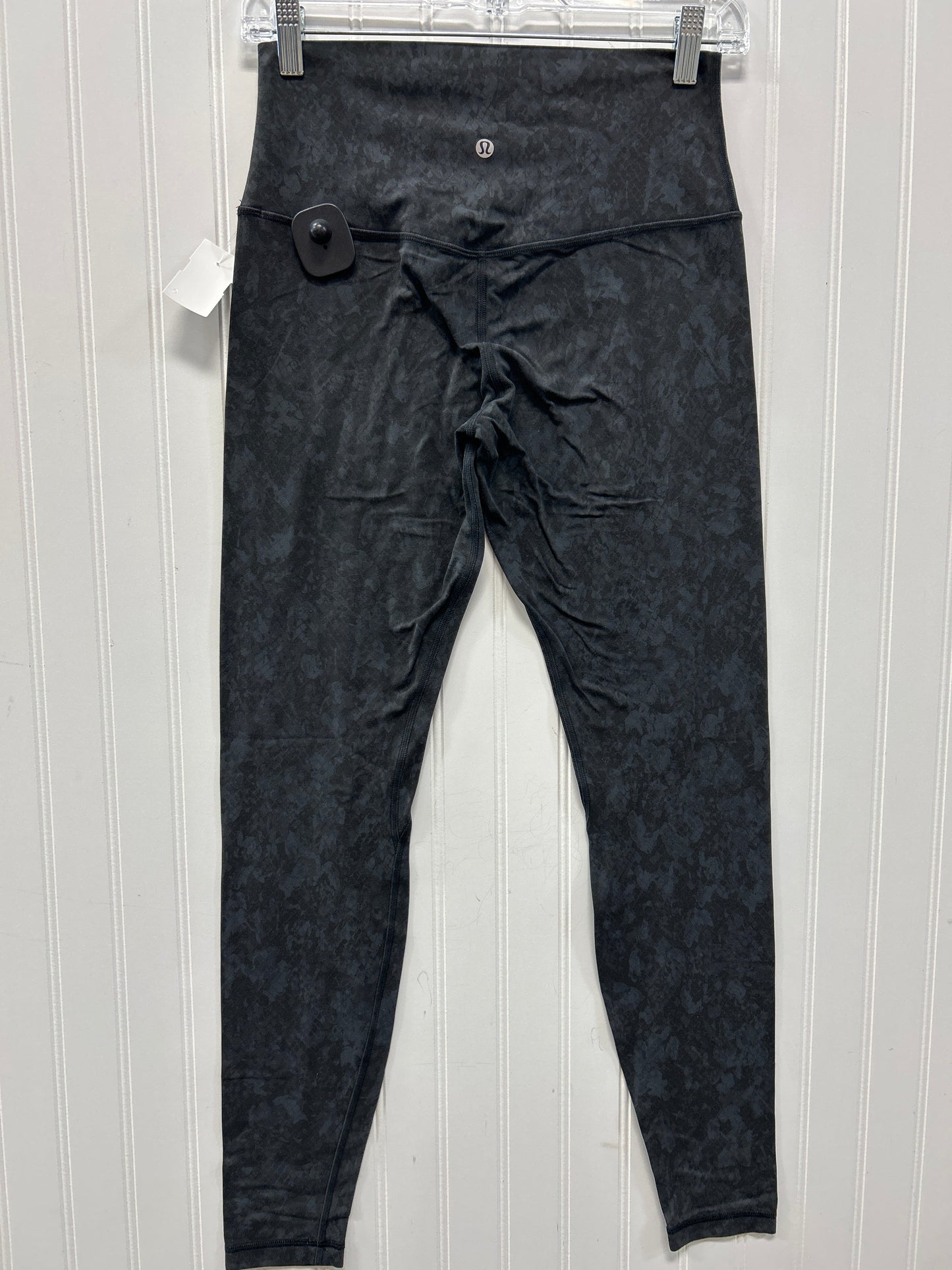 Athletic Leggings By Lululemon In Grey, Size:8