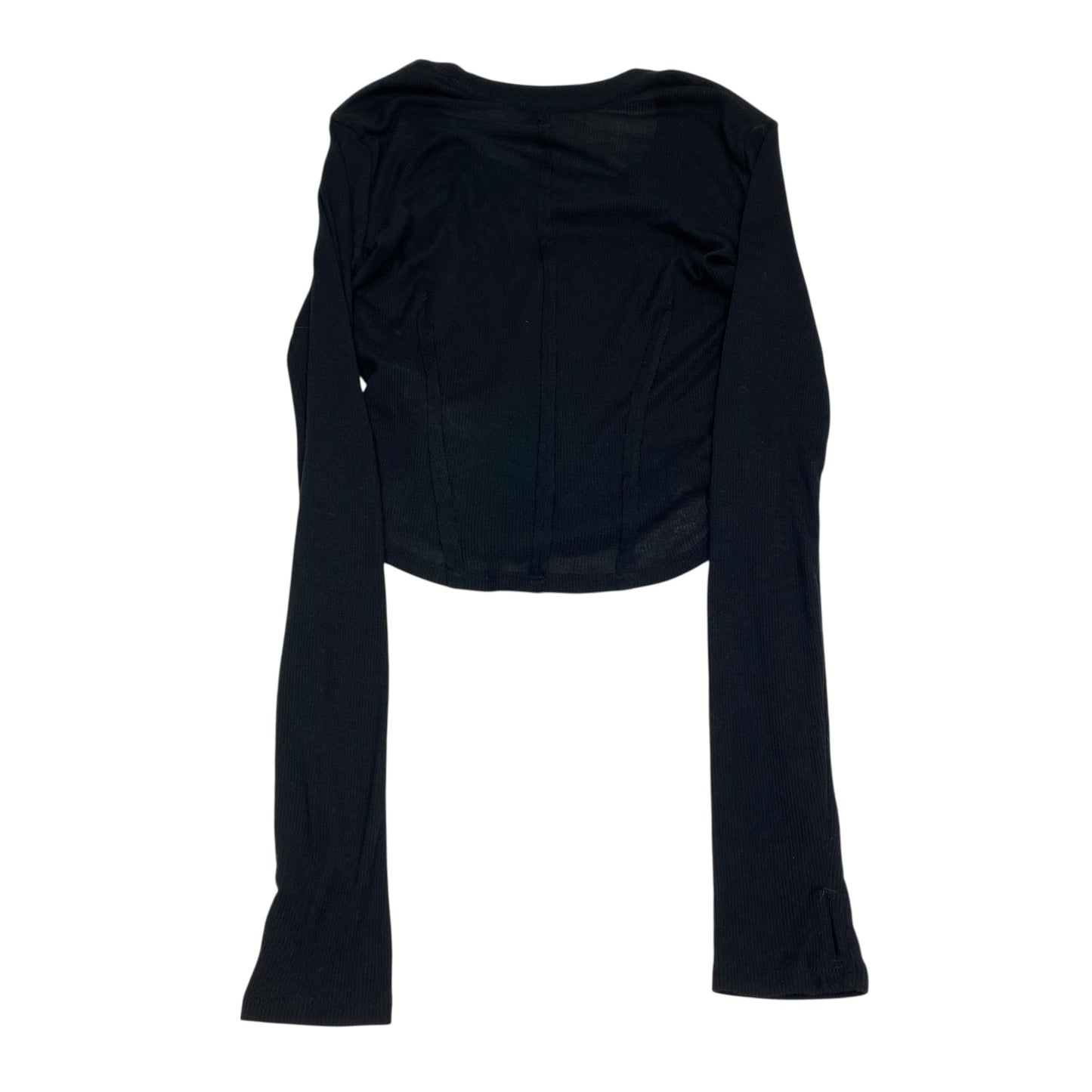 Athletic Top Ls Crewneck By Free People In Black, Size:L