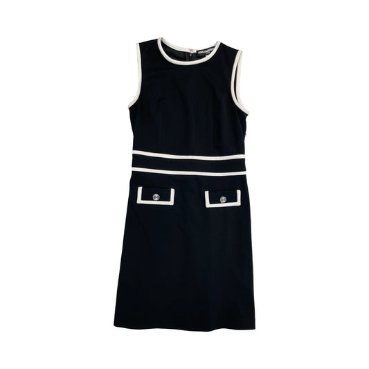 Dress Designer By Karl Lagerfeld In Black, Size:2