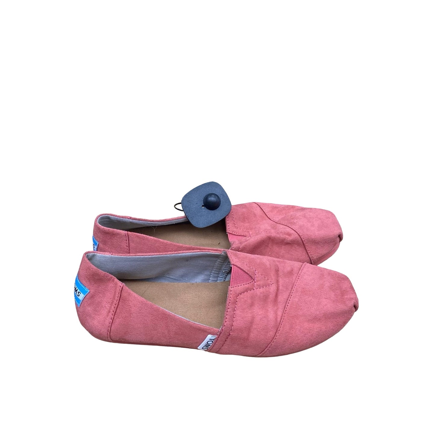 Shoes Flats By Toms In Pink, Size:7