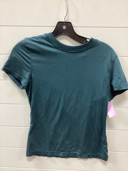 Athletic Top Ss By Cmb In Teal, Size:S